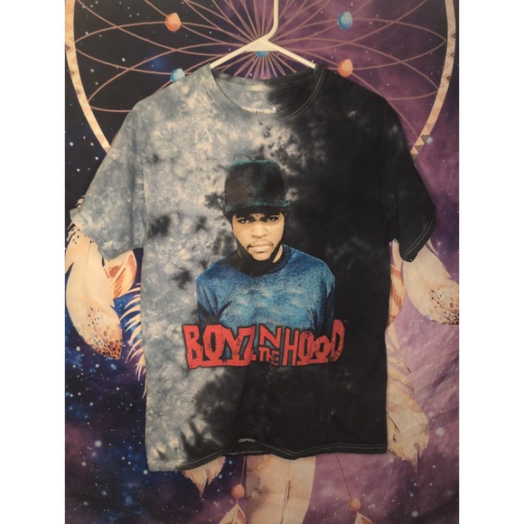 Boys N The Hood S Blue All Over print - Picture 4 of 5